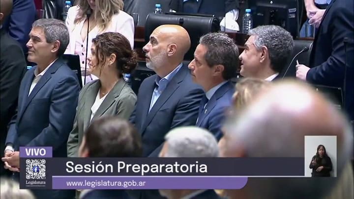 La polémica jura de Alejandro "Pitu" Salvatierra