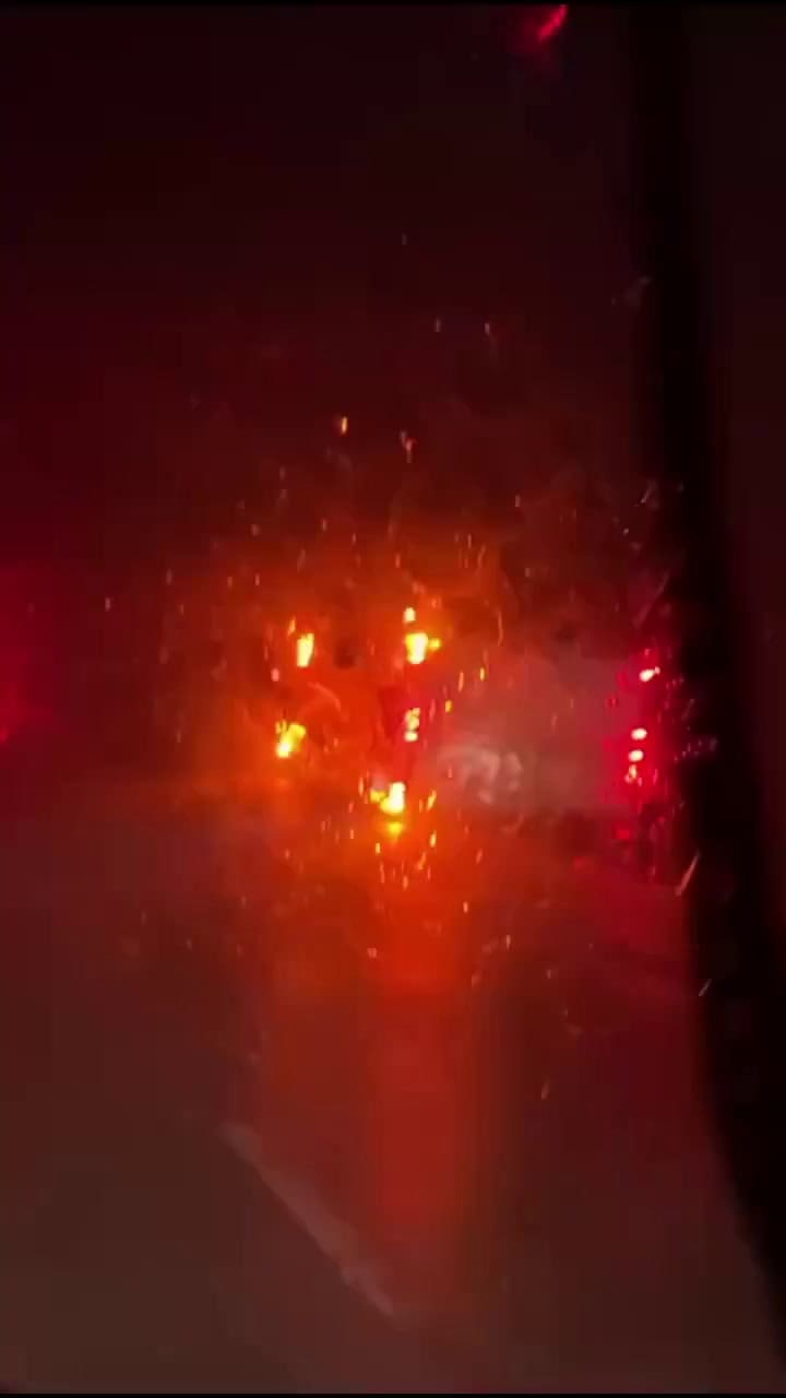 Nueve camiones volcados como consecuencia de los fuertes vientos y la lluvia que cayó en Santa Fe