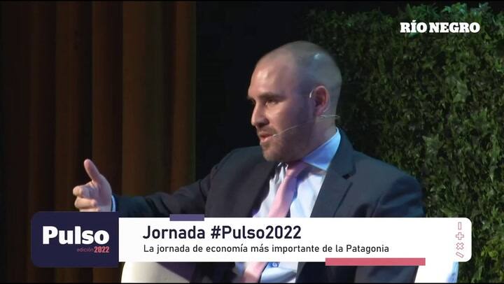 Martín Guzmán participó de un encuentro económico en Neuquén