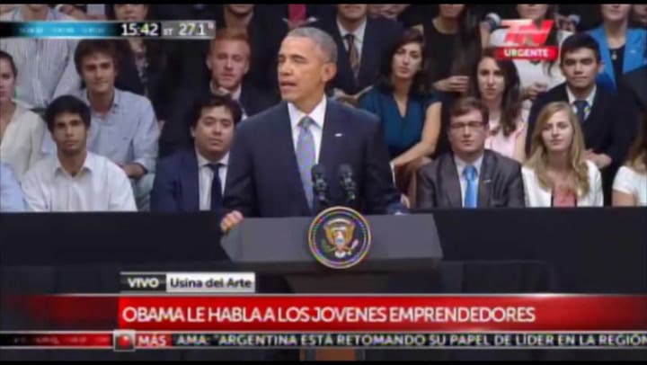 Obama habla de Borges, Cortázar... y el mate
