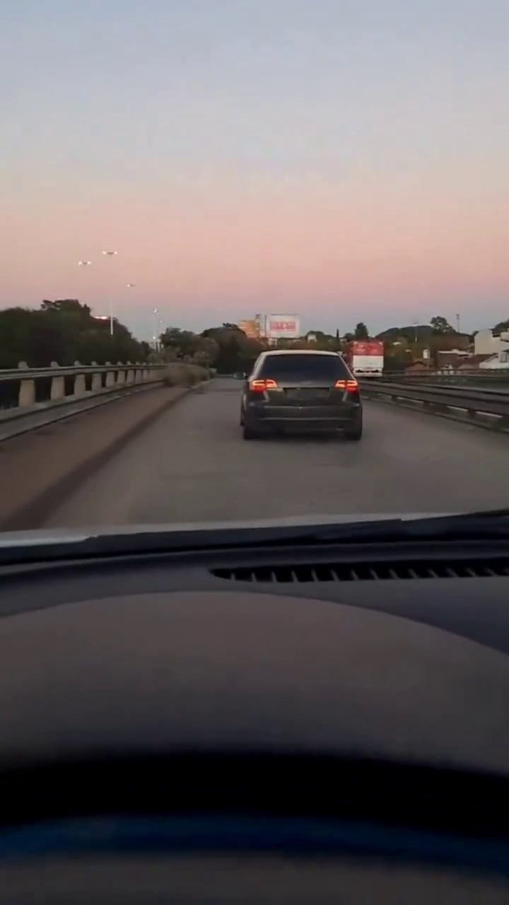 Imprudencia vial en la avenida General Paz
