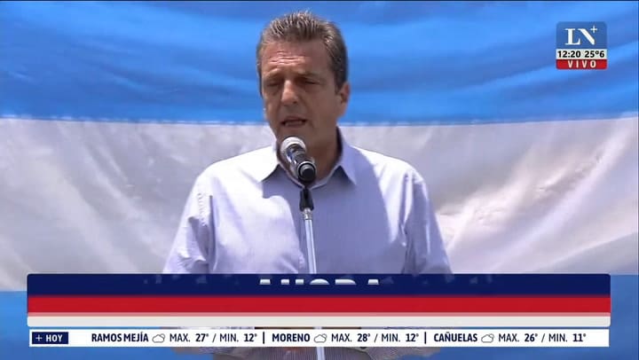 Habla Sergio Massa La Elección Define Qué País Vamos A Transitar