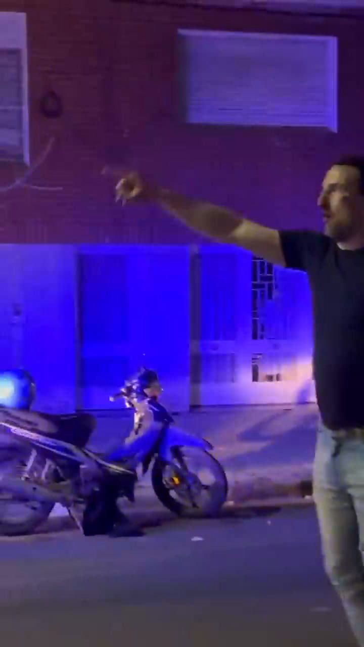 La impotencia de la víctima de robo en Rosario ante la llegada de la Policía santafesina