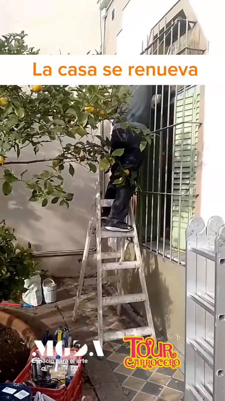 Así se ve hoy la casa de Esperando la carroza (IG @tour.carrocero)