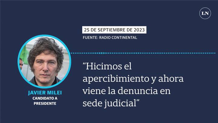 Javier Milei denuncia que Eduardo Eurnekian lo criticó porque él pidió parar un contrato