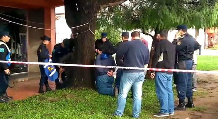 Detención del principal sospechoso del ataque en Congreso - Fuente: Somos Concepción del Uruguay