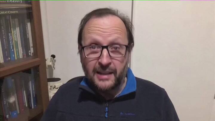 Las imágenes del cometa