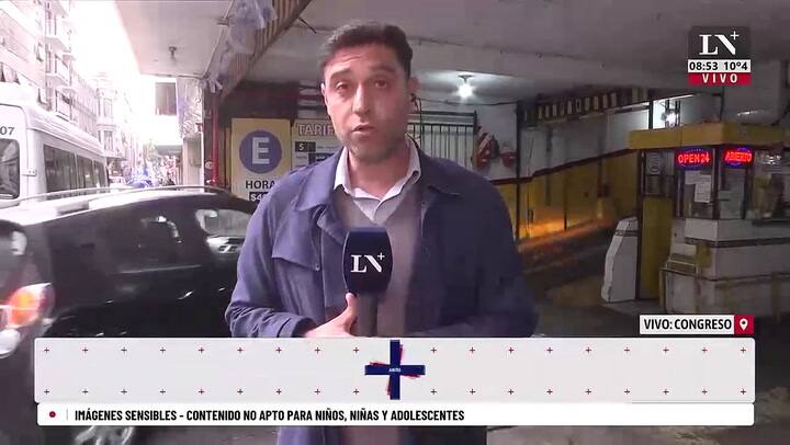 Robo al cajero de un garaje a la vuelta del Congreso