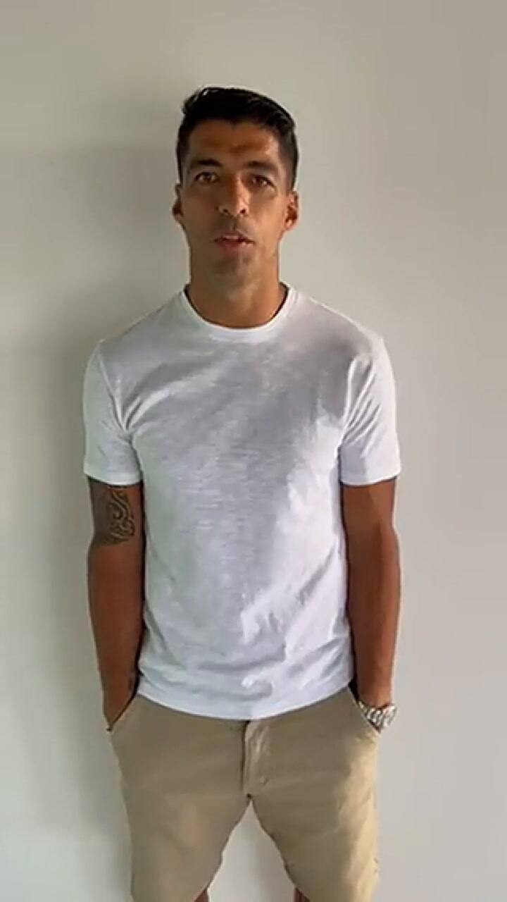 El pifie de Luis Suárez al anunciar su llegada a Nacional