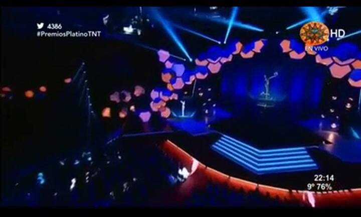 Natalia Oreiro - Garota de Ipanema - Premios Platino 2016 - Fuente: TNT