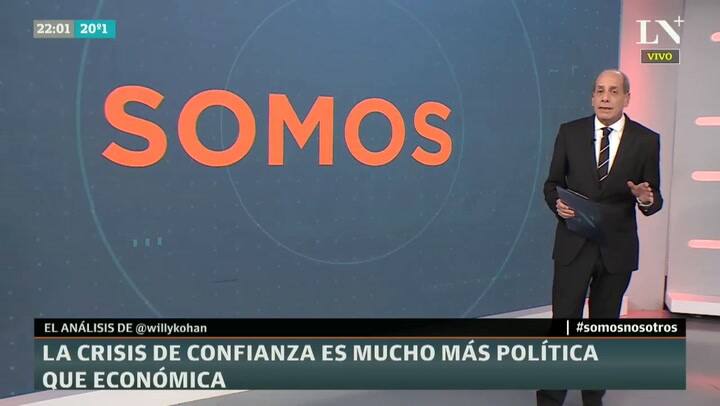 Editorial de Willy Kohan - La crisis de confianza es mucho más política que económica