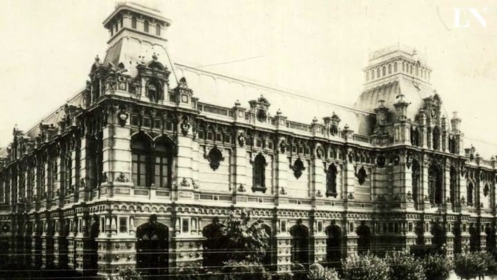 ¿A qué debe su particular apariencia el Palacio de aguas?