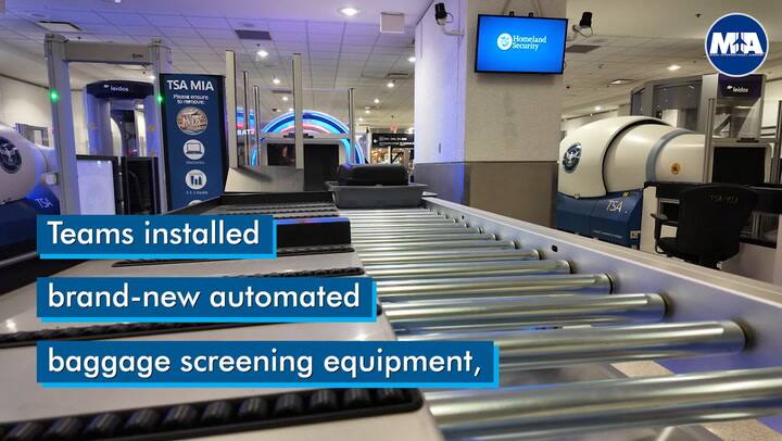 TSA unveils faster checkpoint for travelers in Miami