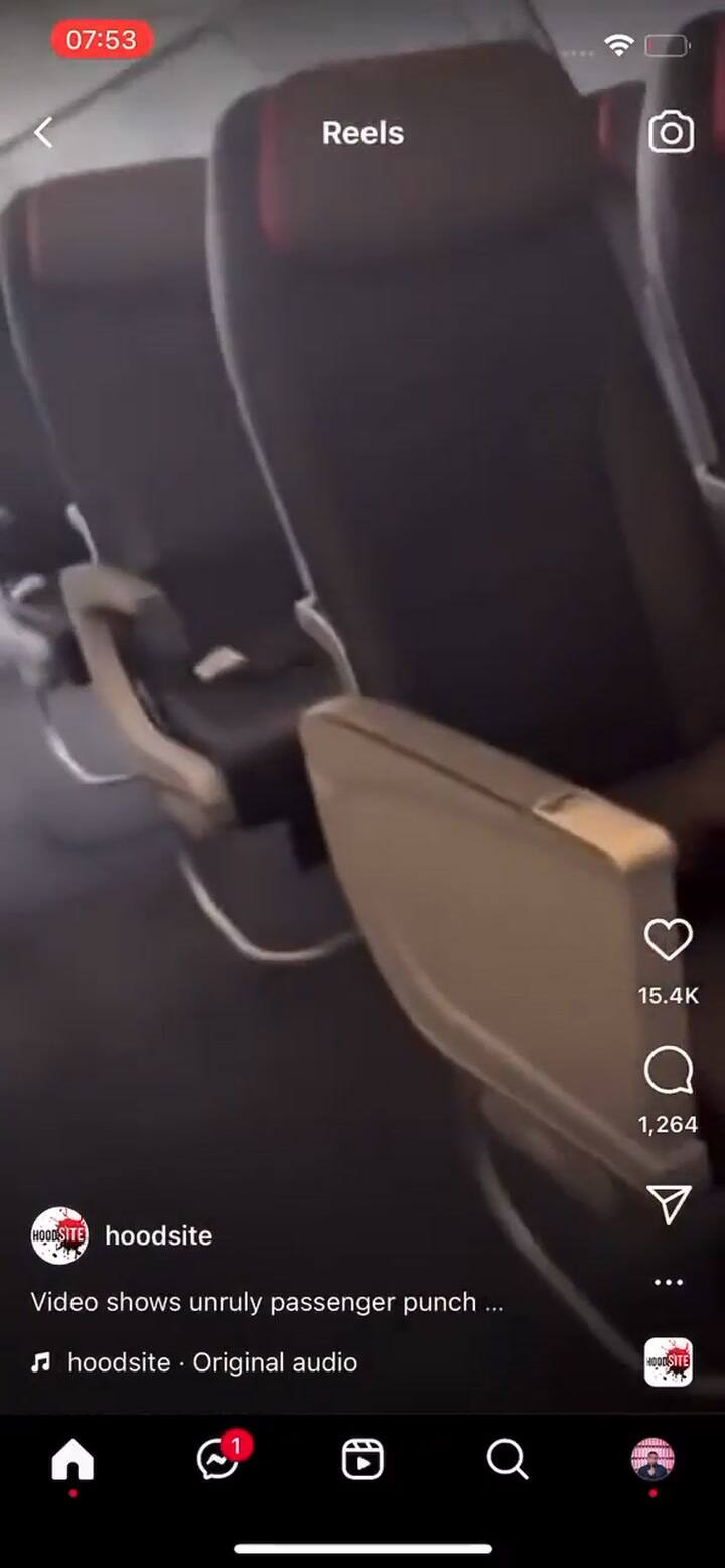 Un azafato fue agredido a manos de un pasajero en Los Ángeles