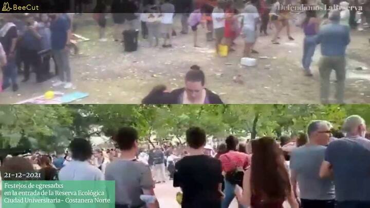 ONGs alertan que los festejos de egresados de la UBA ponen en peligro a la Reserva Ecológica