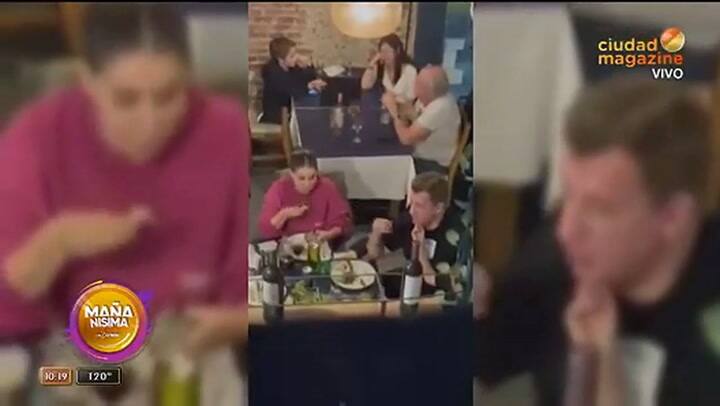 Wanda Nara cenó con Maxi López y sus hijos en una parrilla de Palermo y dejó una ¿buena? propina