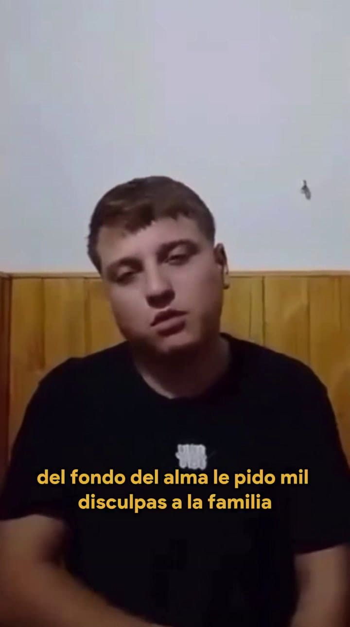 Asesinó a un invitado a su fiesta de cumpleaños y en un video justificó su accionar