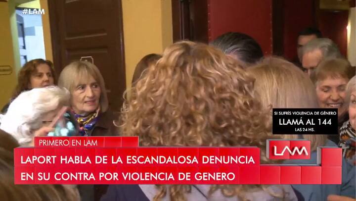 Tras la escandalosa denuncia en su contra, Osvaldo Laport rompió el silencio - Fuente: eltrece