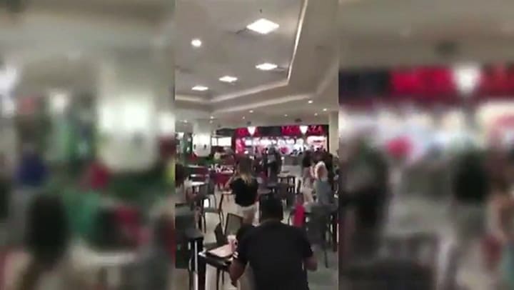 Pánico y tiroteo en un shopping en Villa Lugano - Fuente: Twitter