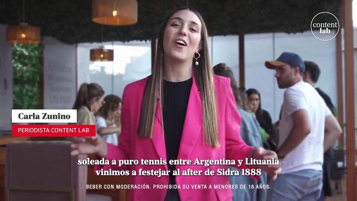 After de la Copa Davis de la mano de Sidra 1888.