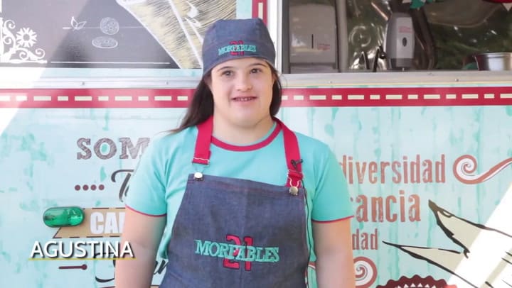 Morfables 21', el foodtruck que da trabajo a doce chicos con síndrome de down