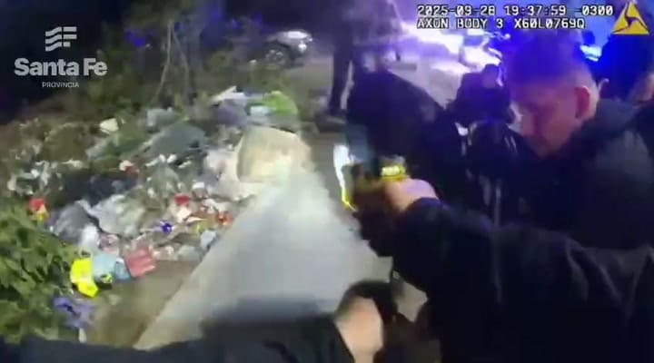 Primer uso de Taser en Santa Fe