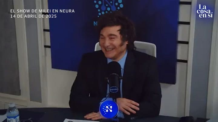 El show de Milei con Fantino, resumido en media hora