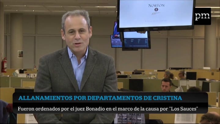 Claudio Jacquelin: la justicia tiró abajo la puerta de Cristina