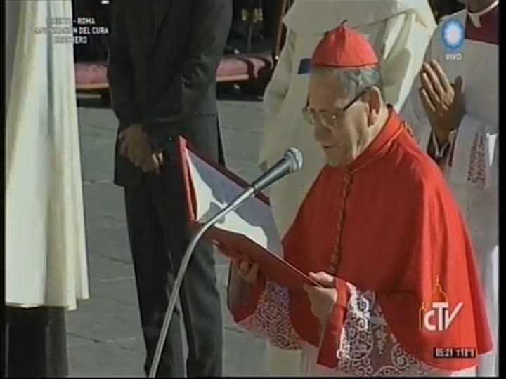 Cómo fue la canonización del Cura Brochero en el Vaticano