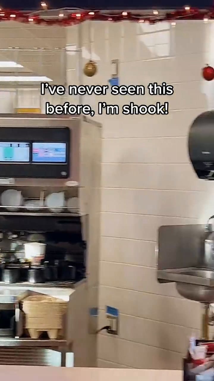 Una mujer quedó impresionada tras visitar el nuevo McDonal´s