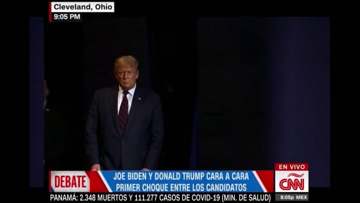 Debate presidencial: plan de salud - Fuente: CNN en Español