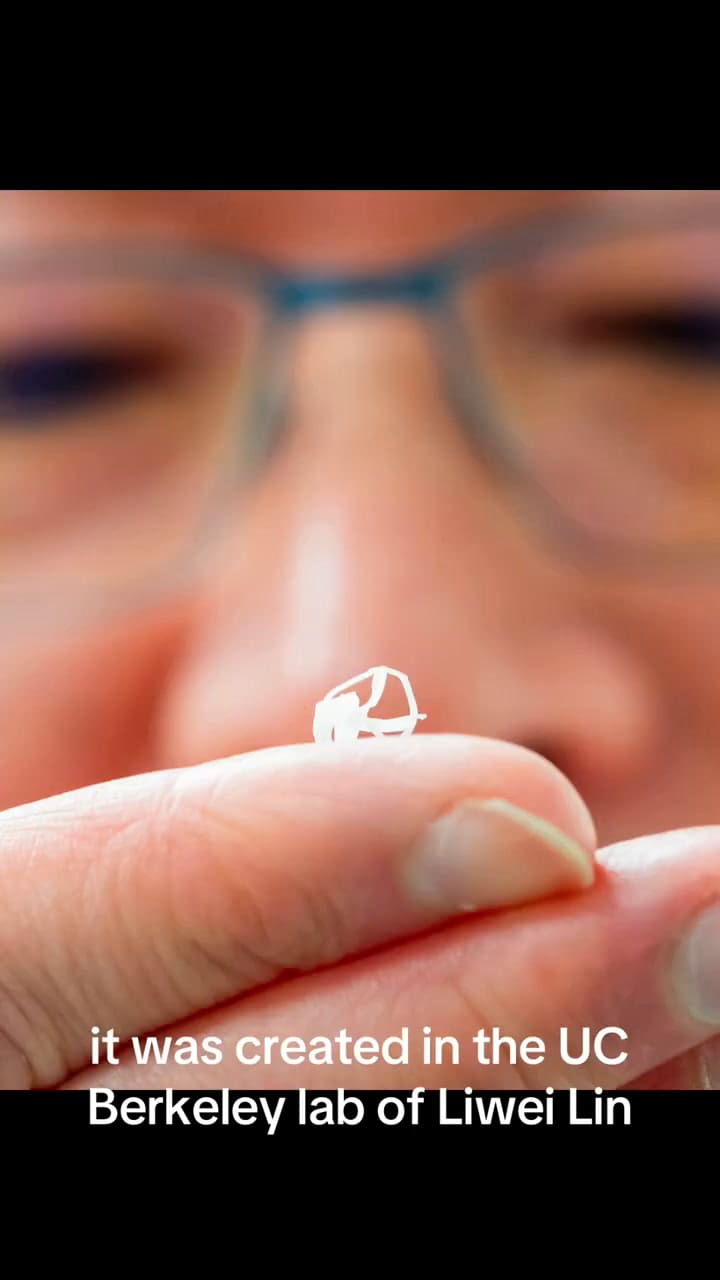 En Berkeley crearon el robot volador más pequeño del mundo