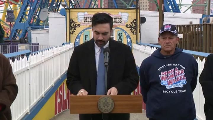 El plan de Mamdani para potenciar los negocios de Coney Island antes del verano