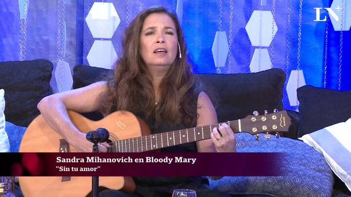 Sandra Mihanovich cantó en Bloody Mary