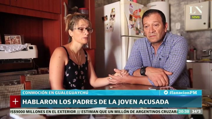 Entrevista exclusiva de LA NACION a los padres de Nahir Galarza