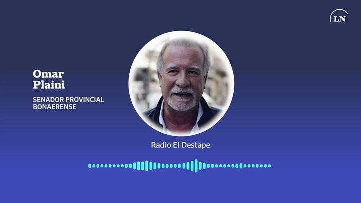 Omar Plaini en Radio El Destape