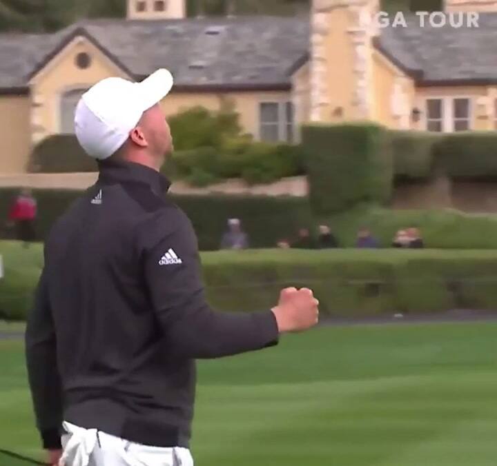 Su segunda águila del día, y cuarta del campeonato - Fuente: PGA Tour