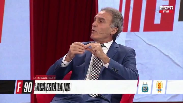 Oscar Ruggeri comparó a la selección argentina con el Barcelona de Guardiola