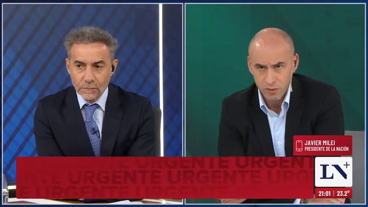 Milei defendió a Adorni: “No voy a ejecutar a un inocente"