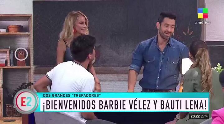 El picante cruce entre Sabrina Rojas y el “Tucu” López en el debut de Emparejados