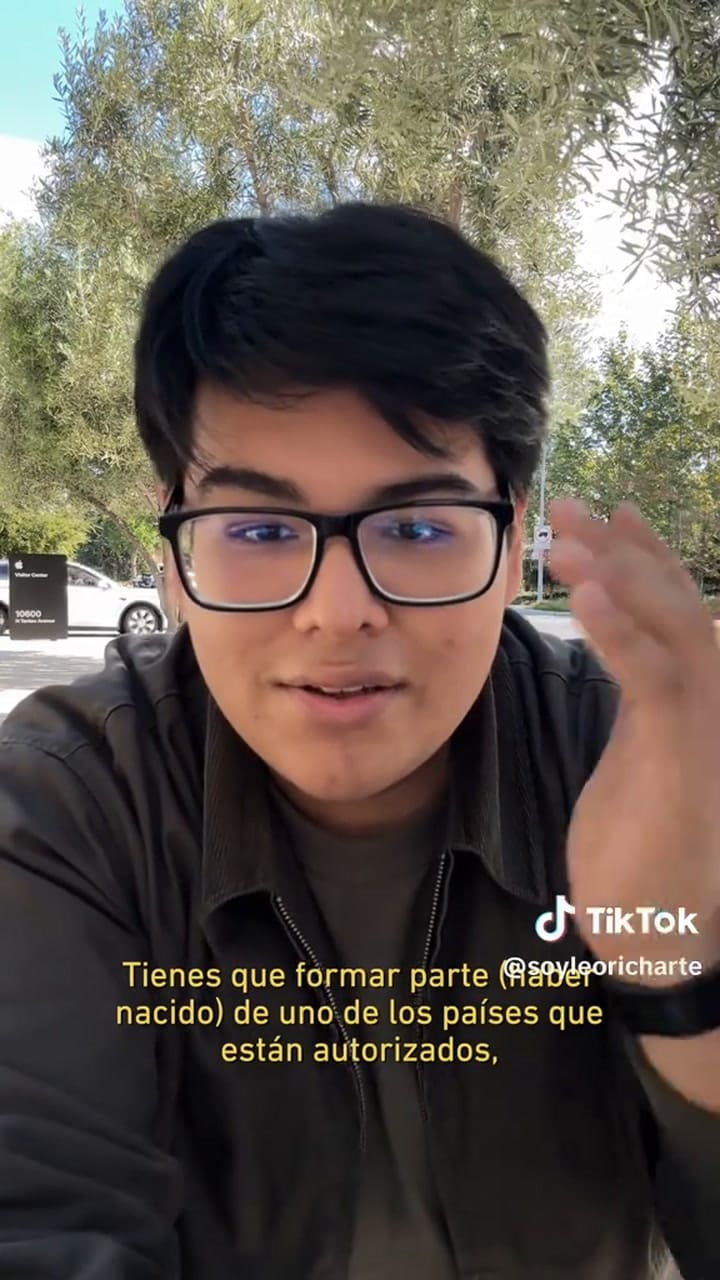 “La probabilidad de ganar es mínima”, recordó el joven