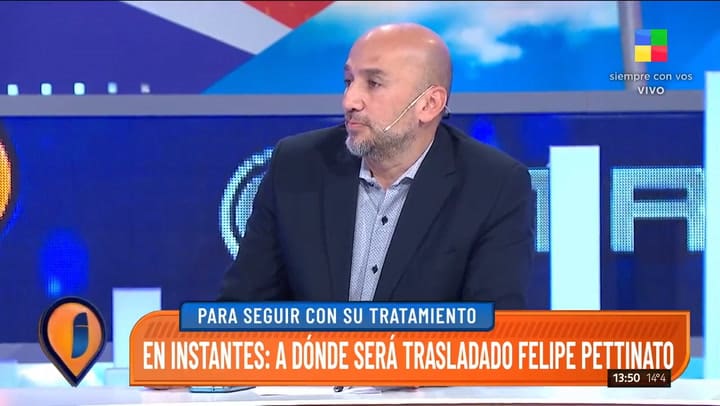 Felipe Pettinato: cómo es la fundación en la que se internará