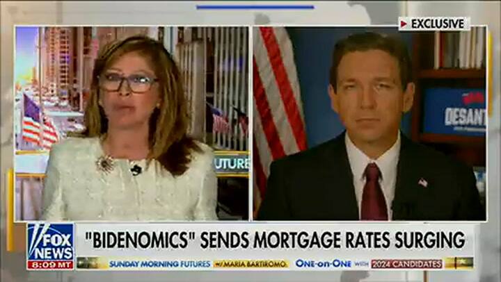 Ron DeSantis culpa a los medios de comunicación de la baja en sus campañas