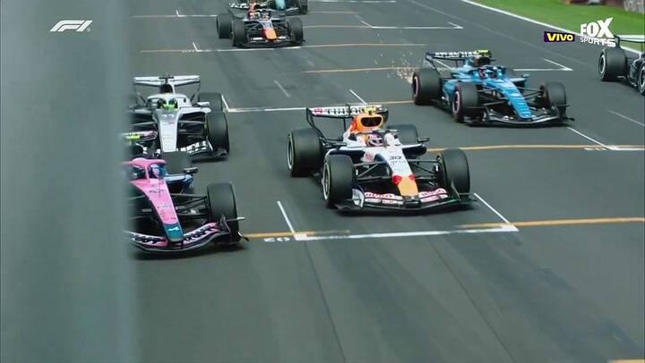 La increíble maniobra de Colapinto en la largada de Melbourne