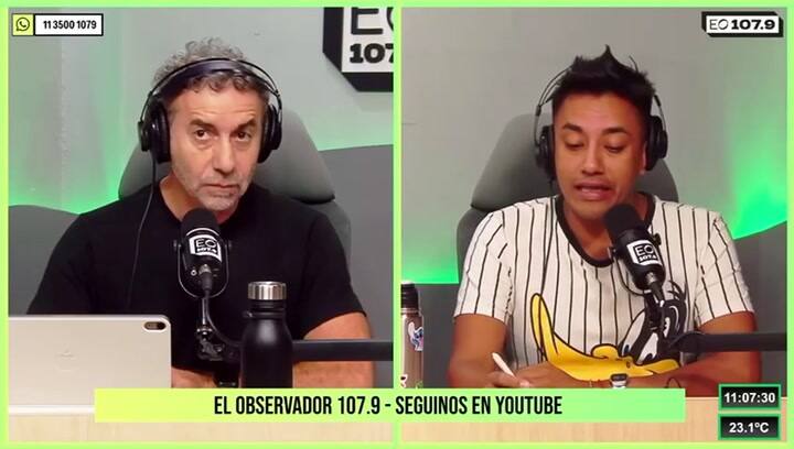 La noticia de la internación de Guillermo Coppola fue dada a conocer este viernes en el ciclo radial de Luis Majul