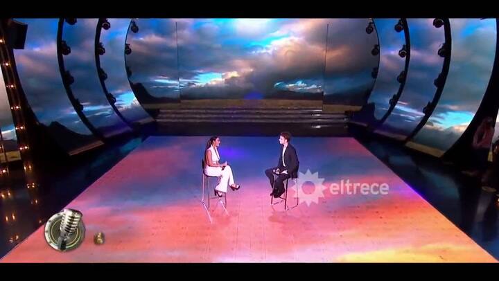 Cantando 2020. Floppy Tesouro y Pablo Turturiello cantaron 'Deseos de cosas imposibles' - Fuente: el