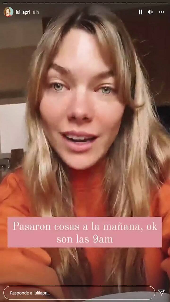 Laura Laprida habla del extraño que entró a su casa