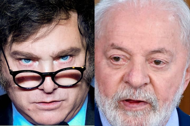 Milei habló del reclamo de disculpas de Lula y lo describió como un “zurdito” con el “ego inflado”
