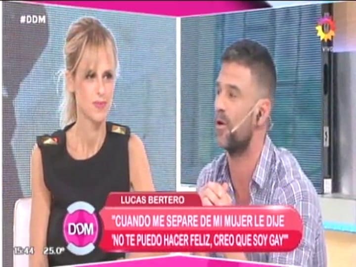 Lucas Bertero 'salió del closet' en El Diario de Mariana