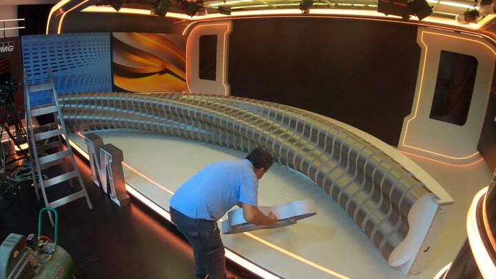 Así se armó el estudio